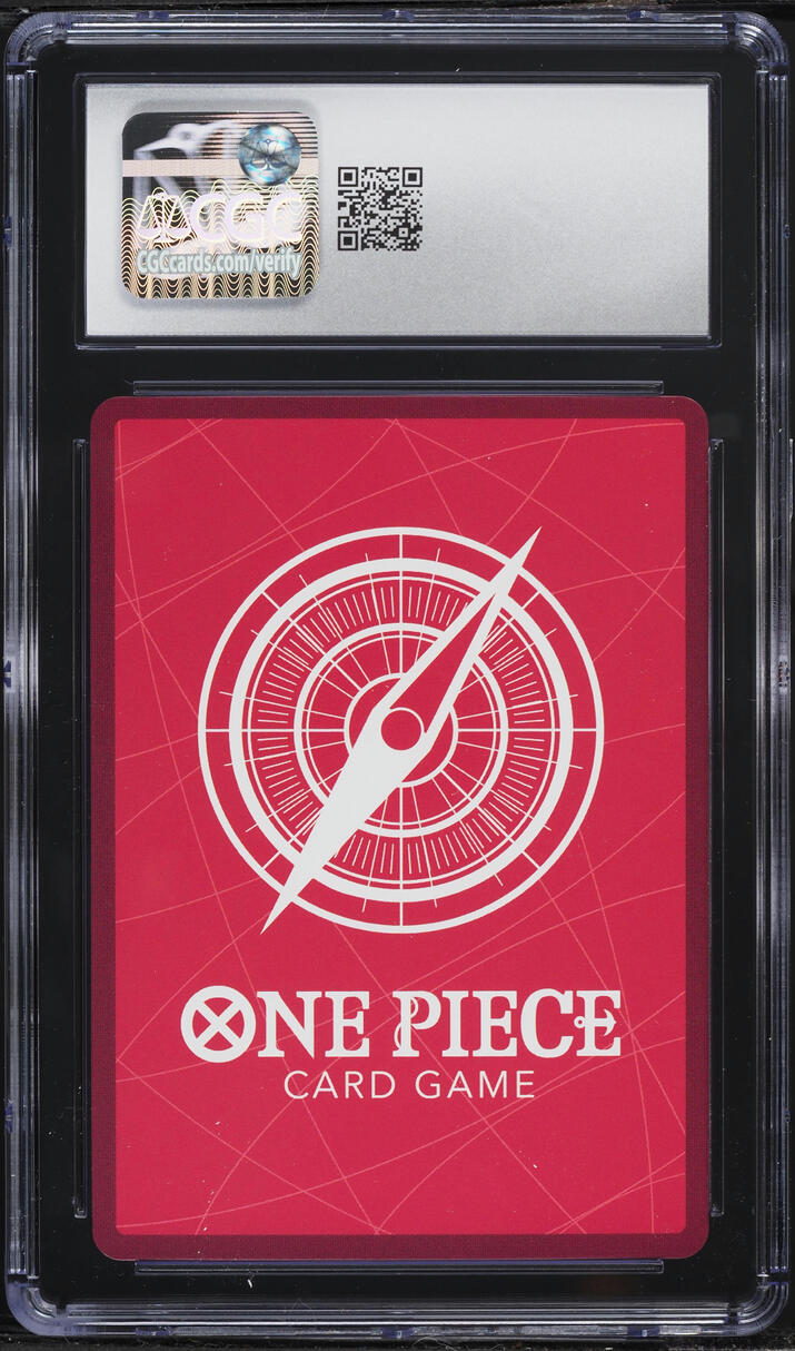 2022 One Piece Japanese Romance Dawn Alt Art Leader Monkey D. Luffy #OP01-003 CGC 10 GEM MINT