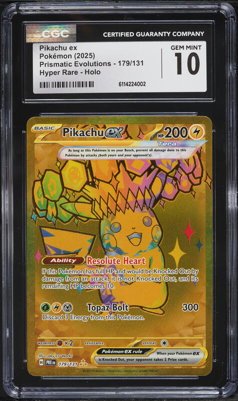 2025 Pokemon Japanese Mega Dream ex SAR Pikachu ex #234 PSA 10 GEM
