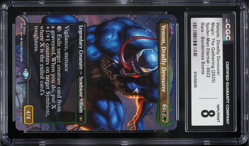 2025 Magic The Gathering Spider-Man Eternal Foil Borderless Scene Grasping Tentacles #21 CGC 10 on Fanatics Collect 2025 Magic The Gathering Spider-Man Eternal Foil Borderless Scene Grasping Tentacles #21 CGC 10 on Fanatics Collect