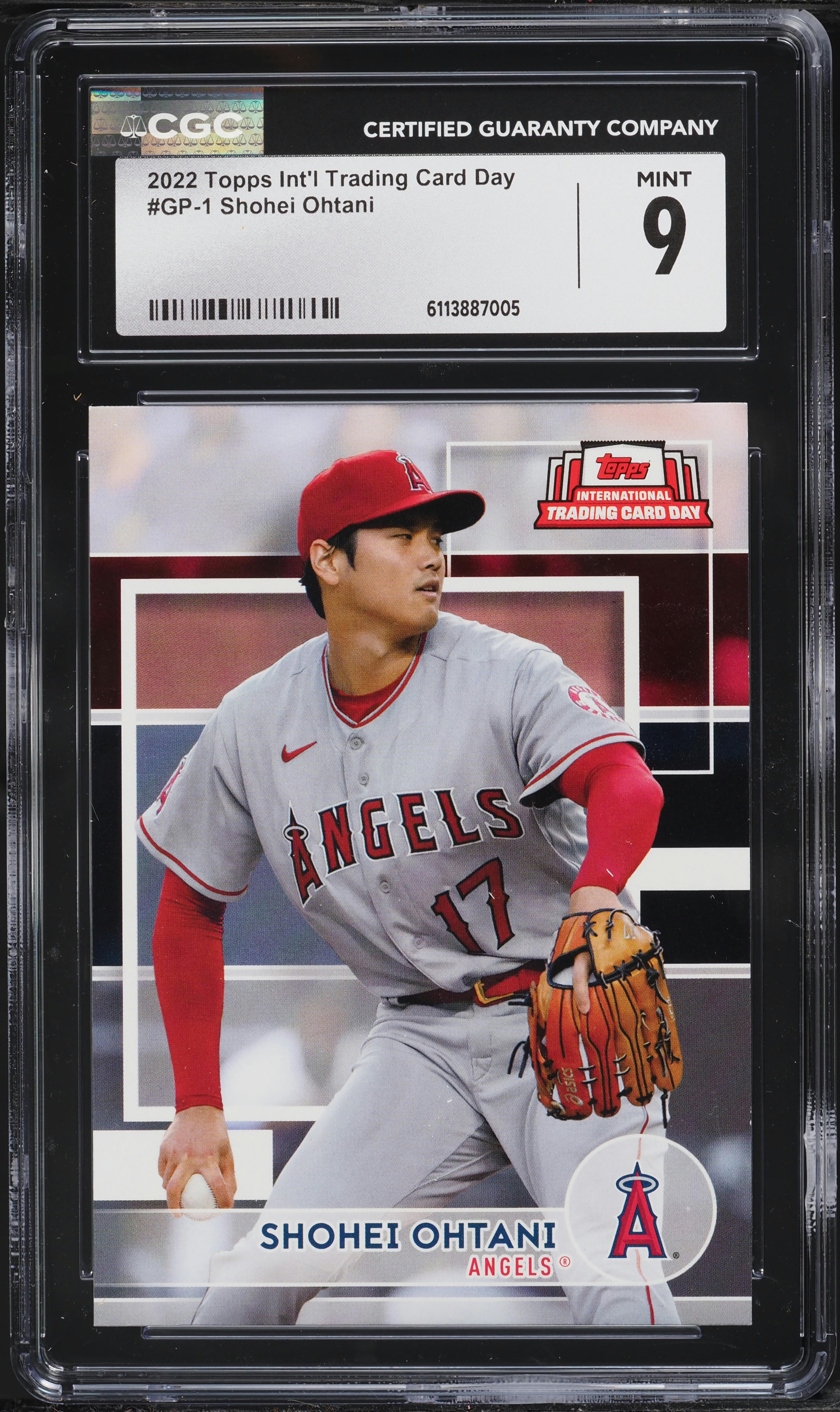 2022 Topps International Trading Card Day Shohei Ohtani #GP-1 CGC