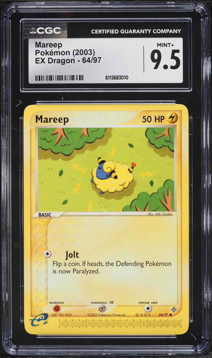 pokemon mareep card Mareep - SV01: Scarlet & Violet Base Set [REVERSE HOLO]