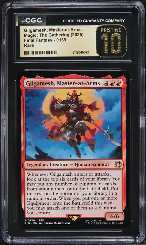 mtg final fantasy gilgamesh Gilgamesh (Full Art) - Hidden Hope