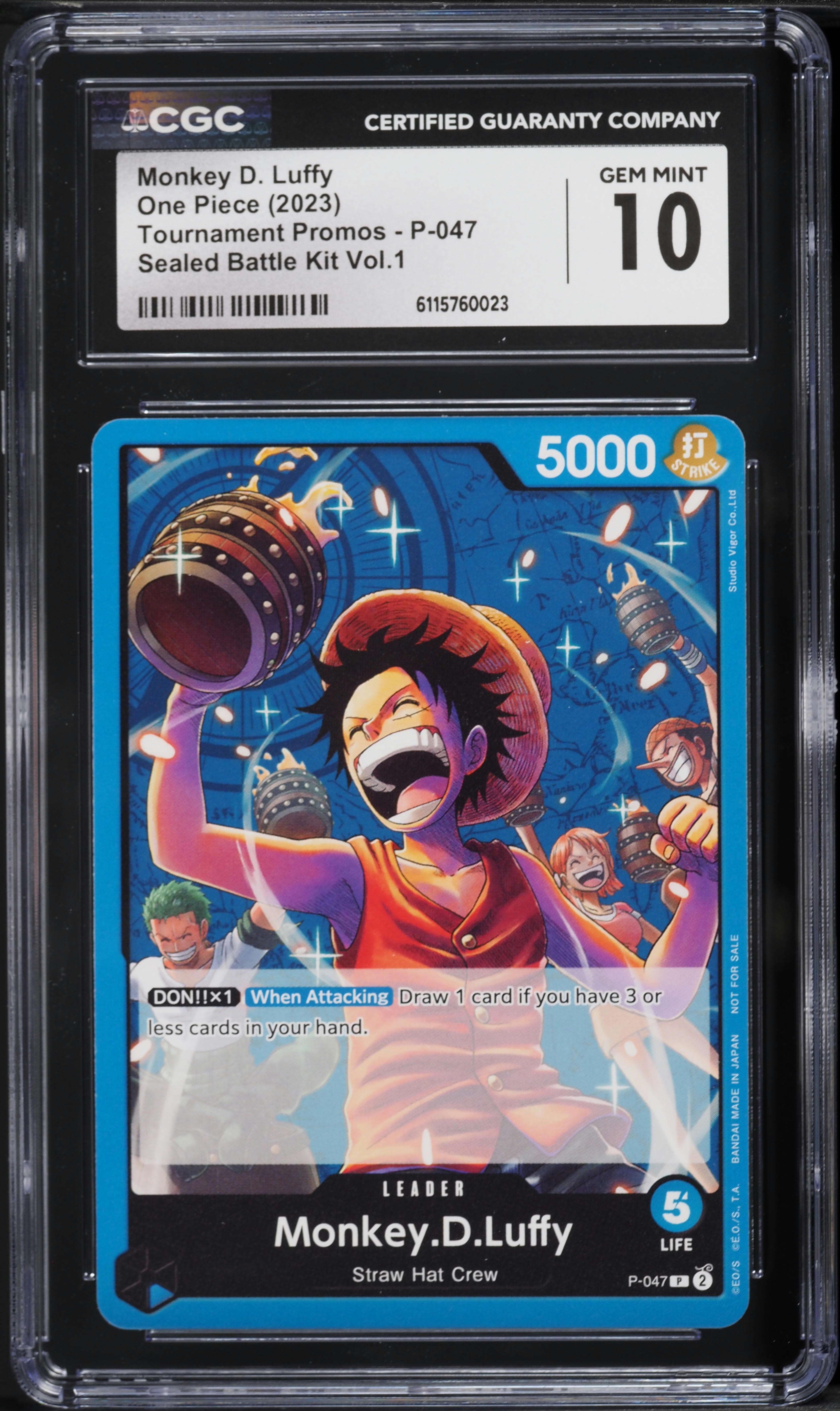 2023 One Piece Tournament Promo Sealed Battle Volume 1 Leader