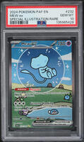2024 Pokemon Scarlet & Violet Paldean Fates SIR Mew ex #232 PSA 10