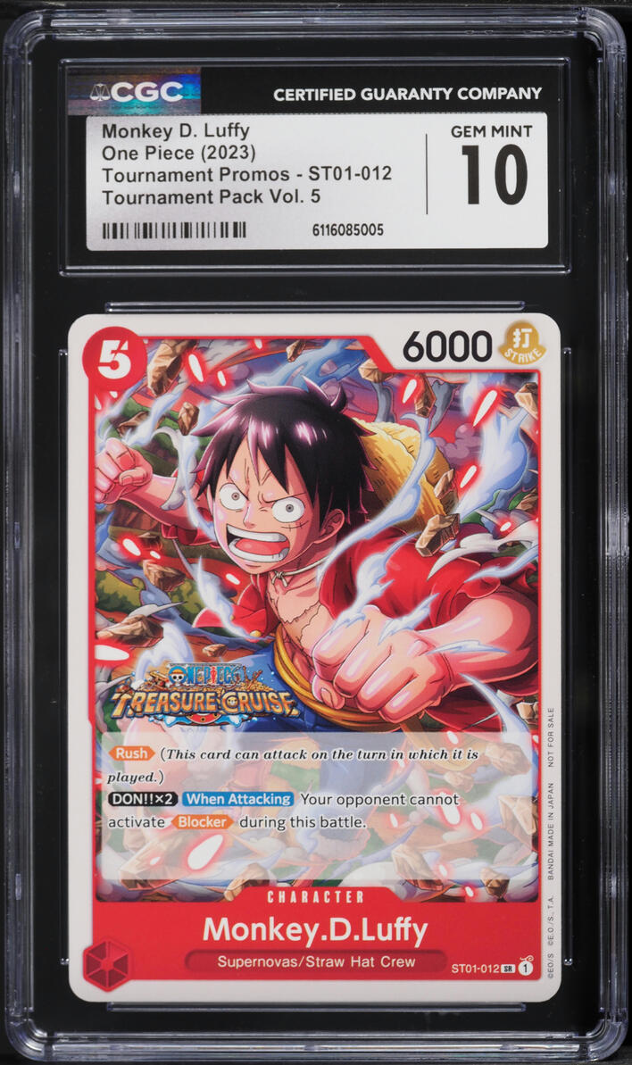 2023 One Piece Promo Tournament Pack Vol 5 SR Monkey D. Luffy