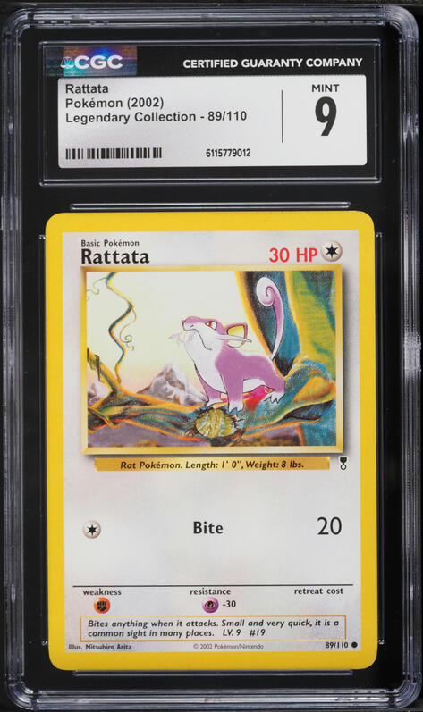 rattata pokemon card price 73/99 Pokmon from Arceus for sale at best [1] Bite (20) Rattata - Legendary Collection (LC)