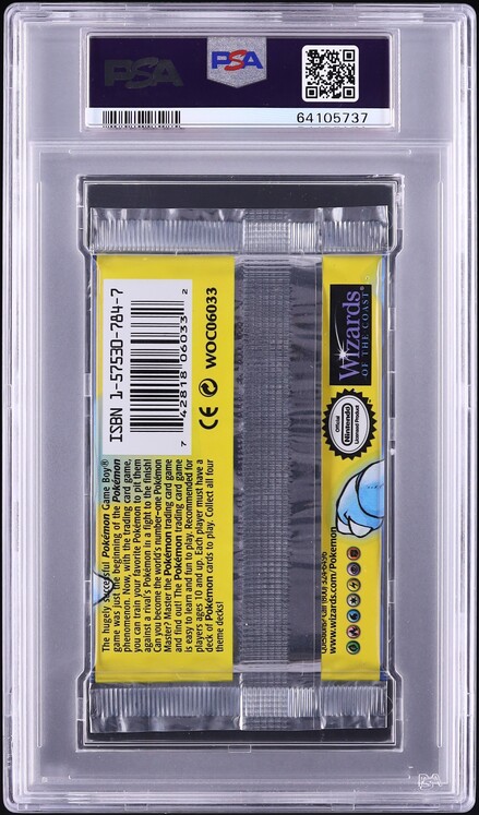 1999 Pokemon Base Set Shadowless 1st Edition Foil Booster Pack Blastoise PSA 10 GEM MINT