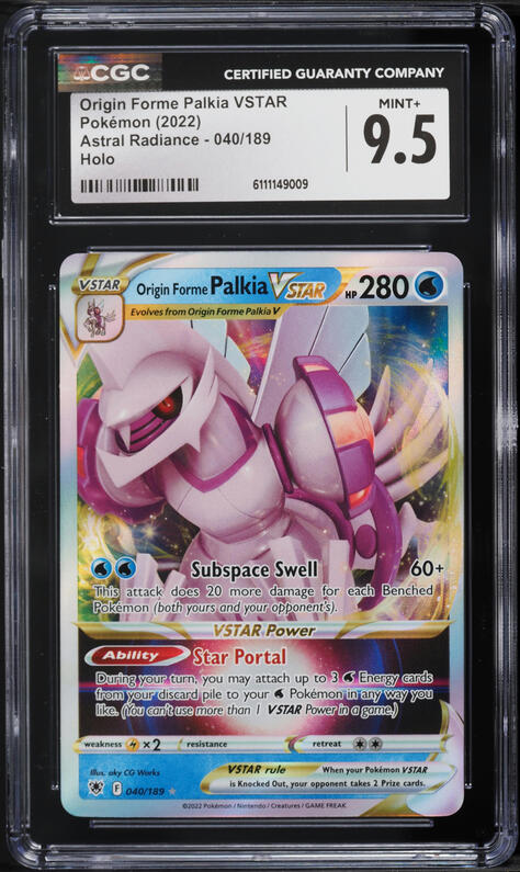 palkia v pokemon card value Amazon.com: Origin Forme Palkia V & VSTAR - SWSH 253 - SWSH254 main image 0