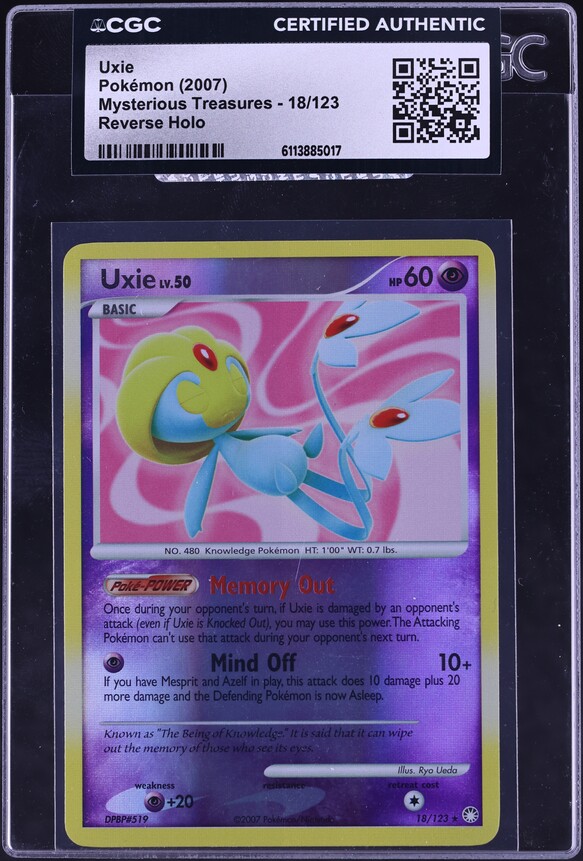 uxie pokemon card value Pokemon TCG SWSH167 Professor Burnet Black Star Promo Card