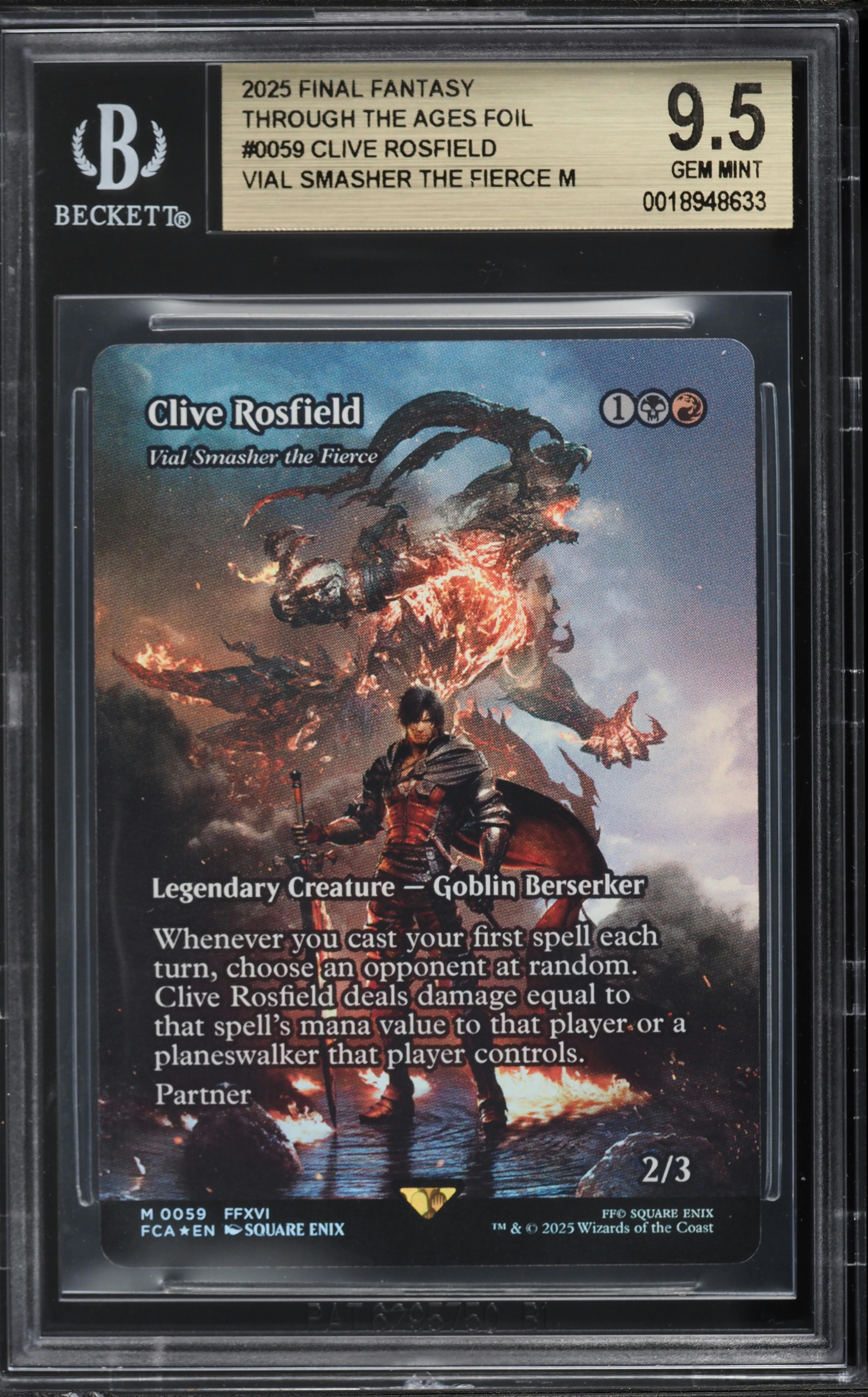 2025 Magic The Gathering MTG Final Fantasy Through The Ages Foil