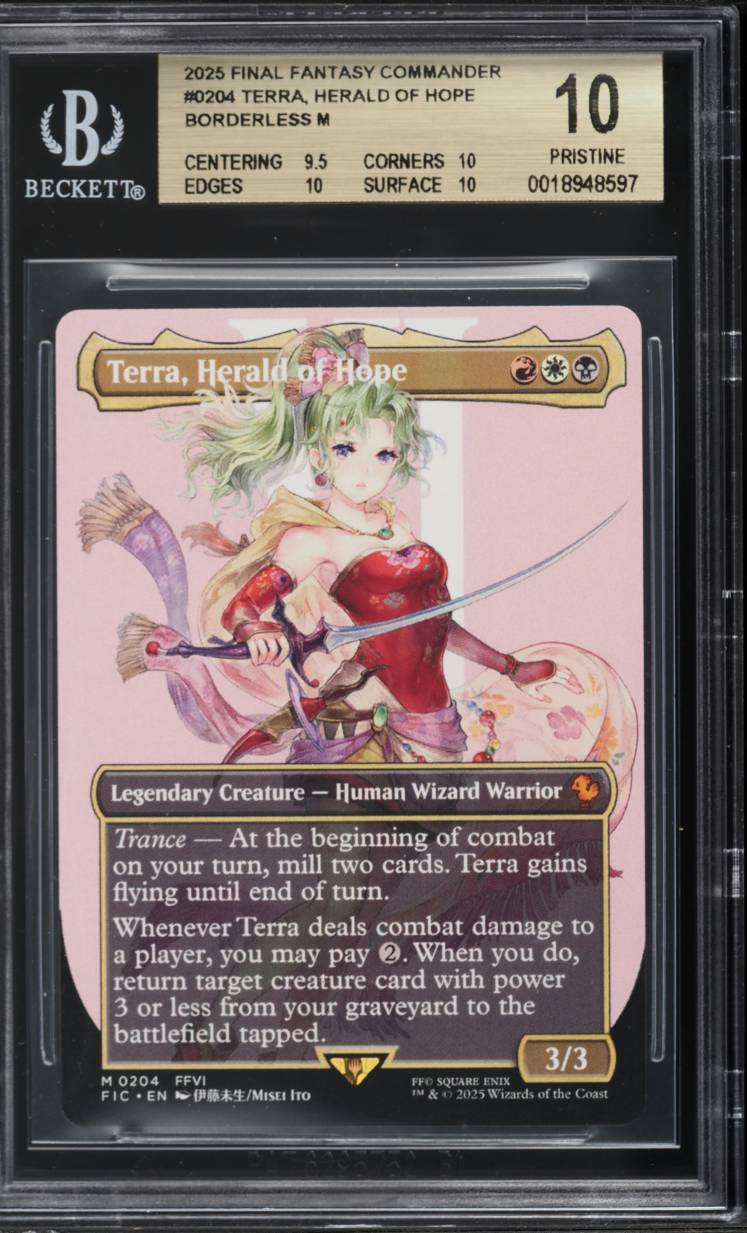 mtg final fantasy terra herald of hope Terra, Herald of Hope