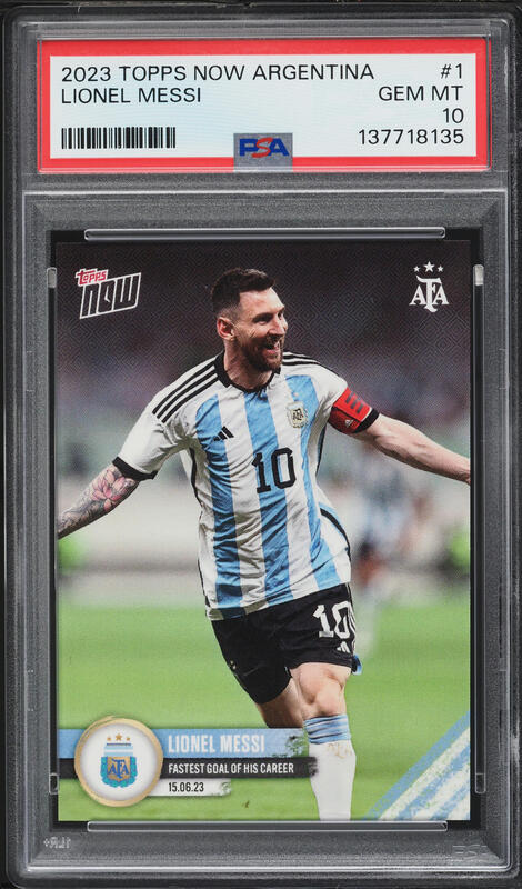 2023 Topps Chrome UEFA Club Competitions Starball Debuts Lionel