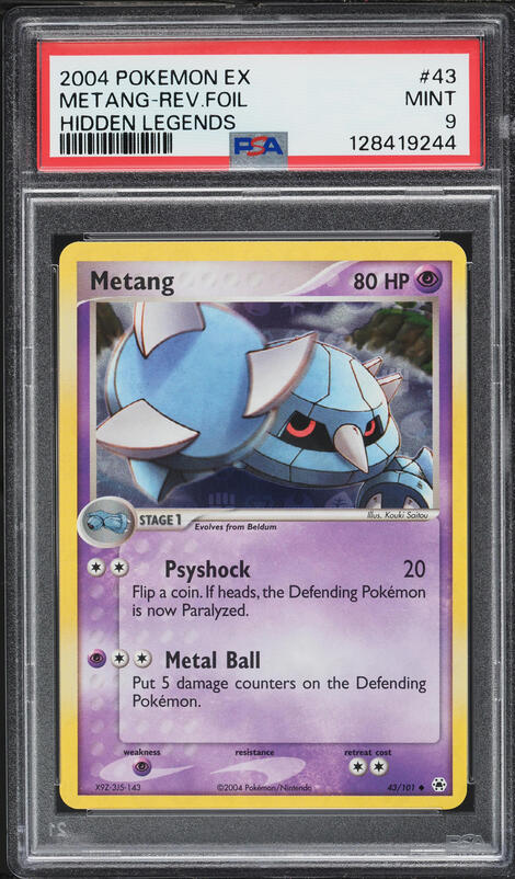 metang pokemon card value (48/98) [XY: Ancient Origins]  Galaxy Games LLC Players can begin with theme decks Metang Card Prices & Value
