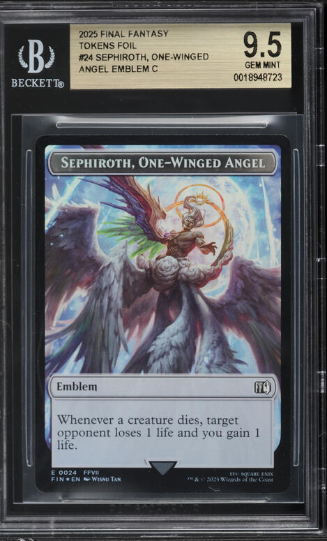 2025 Magic The Gathering MTG Final Fantasy Artist Borderless Foil