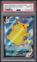 2021 Pokemon Sword & Shield Celebrations Full Art Surfing Pikachu