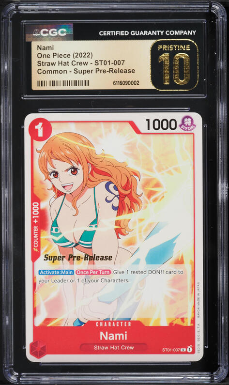 2025 One Piece Japanese 3rd Anniversary Set Nami #054 PSA 10 GEM