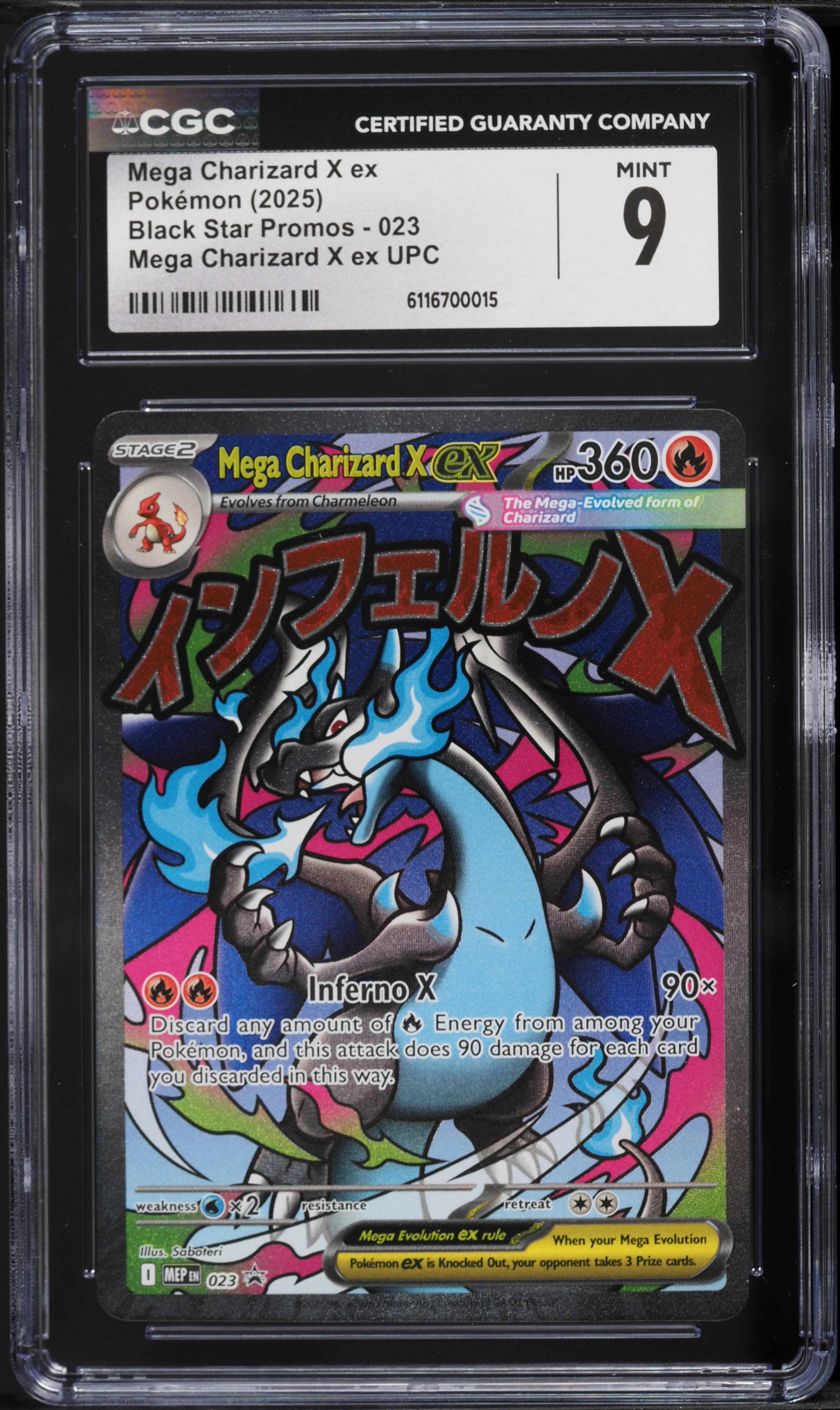 2025 Pokemon Mega Evolution Promo Ultra Premium Full Art Mega