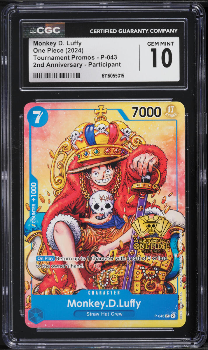 2024 One Piece Promo 2nd Anniversary Participation Monkey D. Luffy