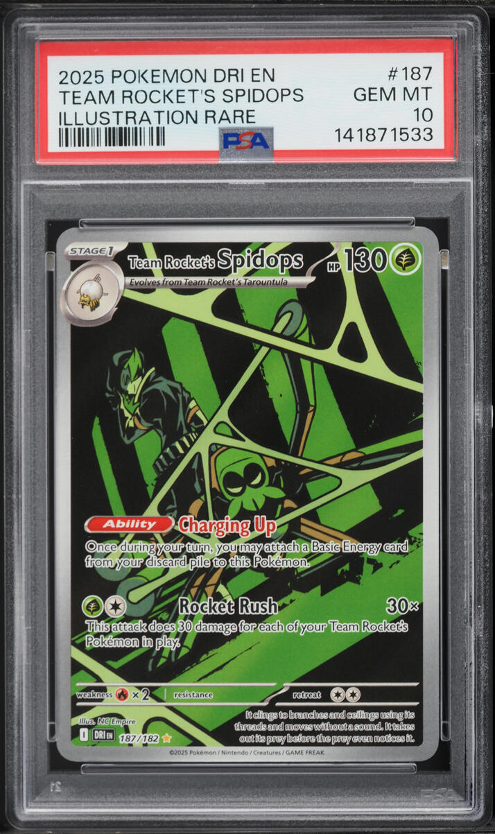 2025 Pokemon Scarlet & Violet Destined Rivals IR Team Rocket's