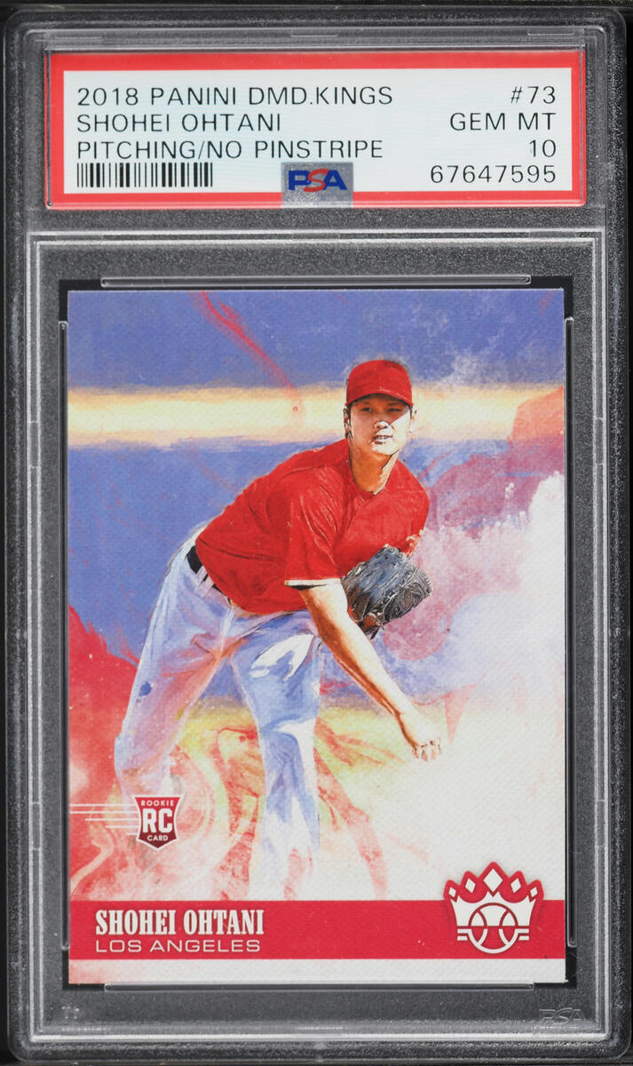 2018 Panini Diamond Kings Shohei Ohtani ROOKIE #73 PSA 10 GEM MINT