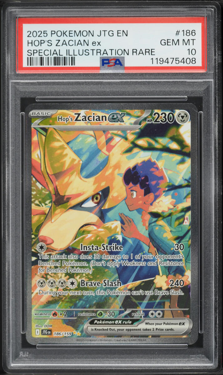 2025 Pokemon Scarlet & Violet Journey Together SIR Hop's Zacian Ex