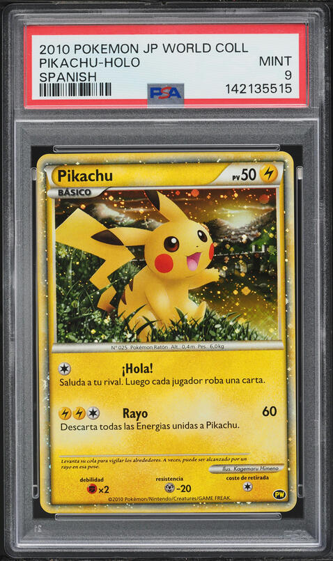 2022 Pokemon Japanese SWSH Promo Pokemon GO Card File Holo Pikachu
