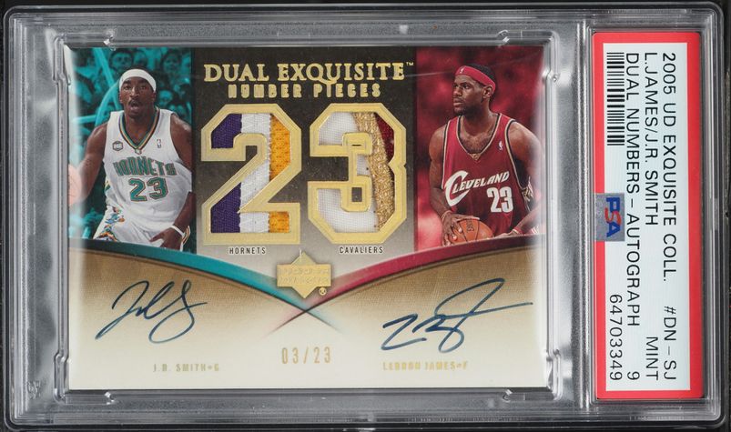 2005 Bowman Chrome Refractor LeBron James /300 #23 PSA 8 NM-MT on
