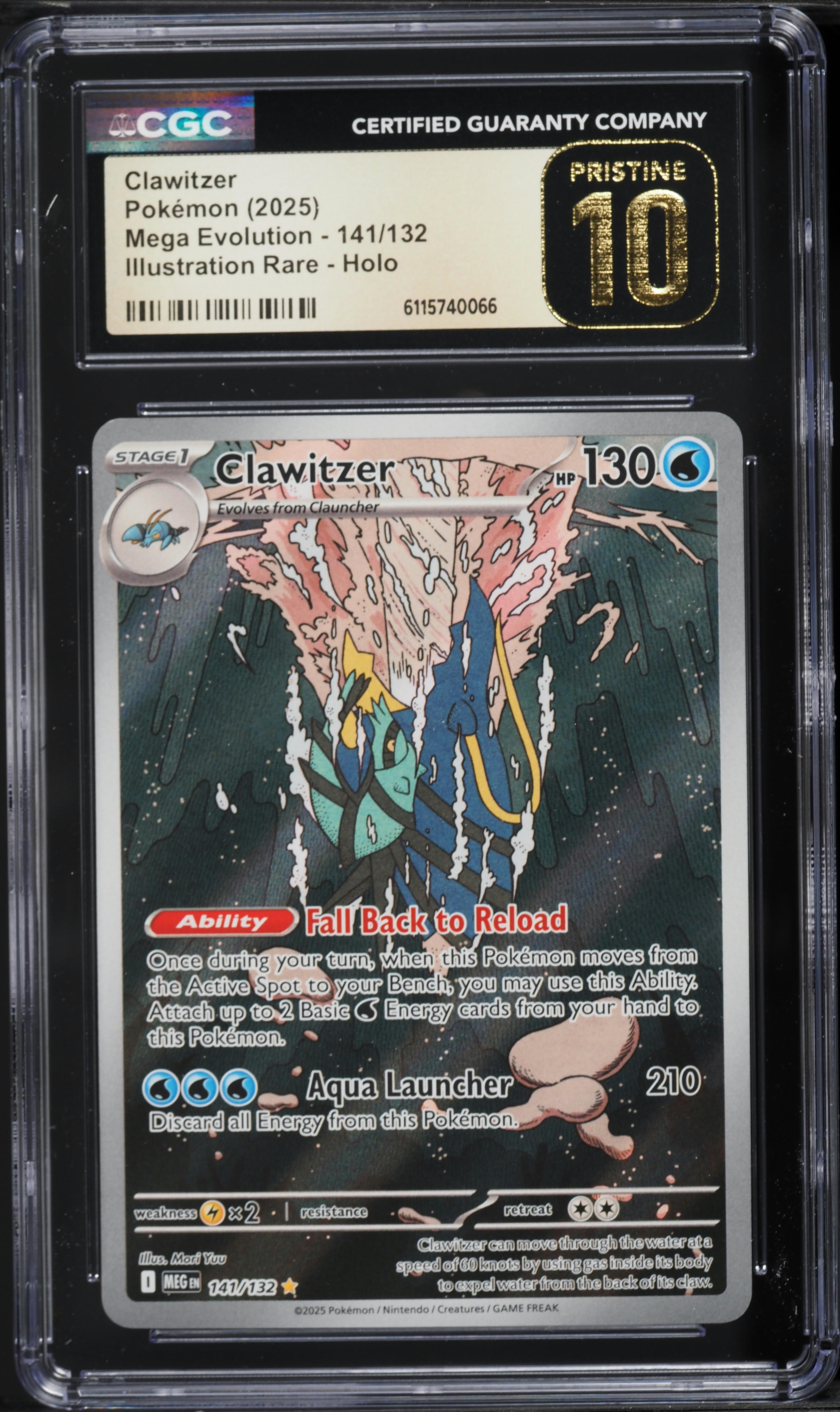 clawitzer pokemon card value 038 Mega Evolution (NM) that attack does 120 more damage. Clawitzer 075/264 - NM /