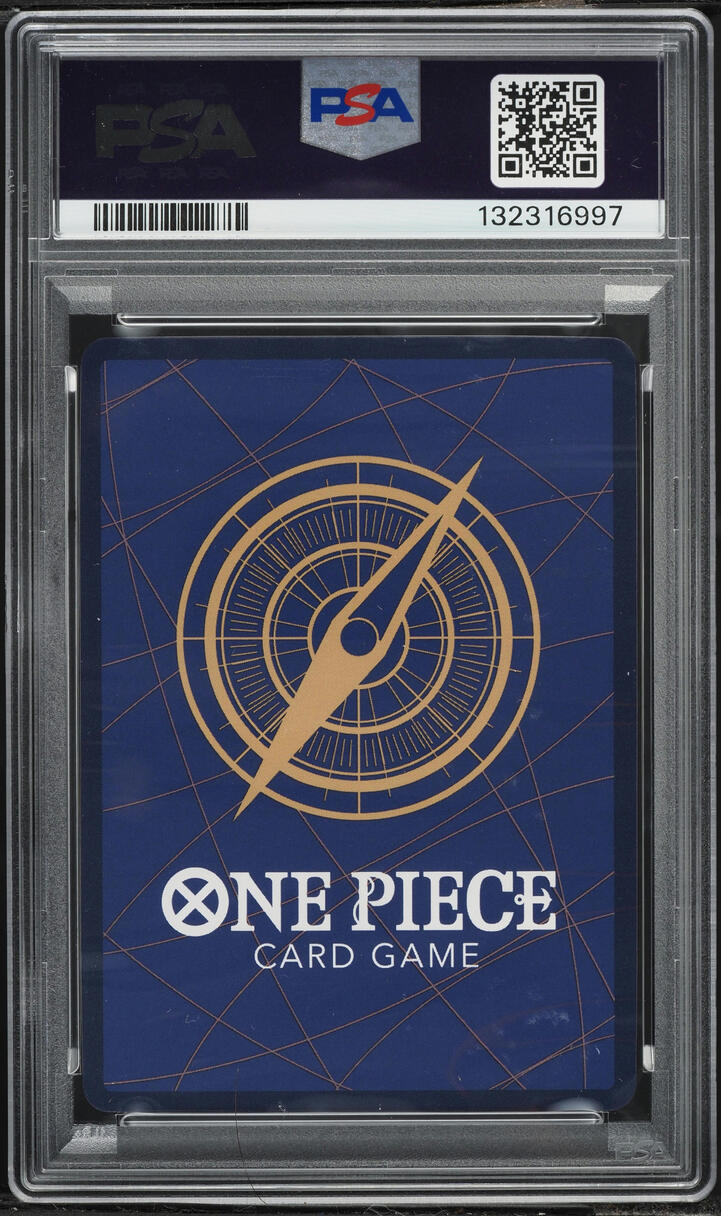 2023 One Piece Awakening New Era 1st Anniversary Signature SR Monkey D. Luffy PSA 10 GEM MINT