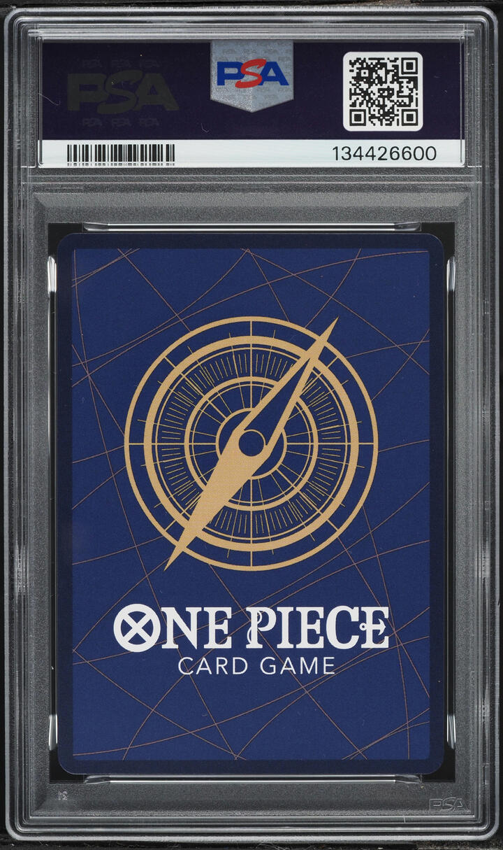 2025 One Piece Japanese Fist Divine Speed 3rd Anniversary Gold Alt SEC Monkey D. Luffy PSA 10