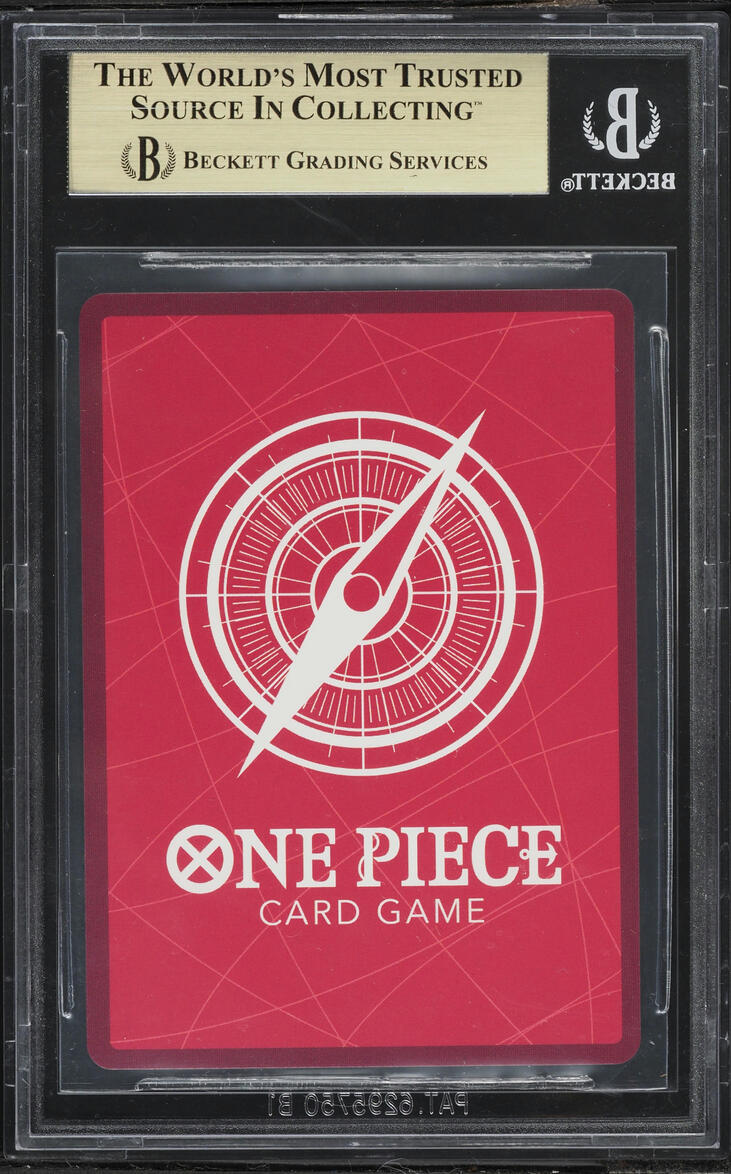 2022 One Piece Romance Dawn Leader Monkey D. Luffy #OP01-003 BGS 10 PRISTINE