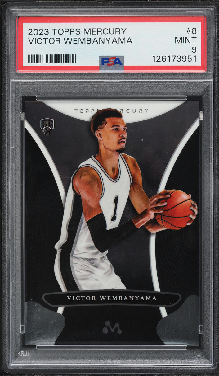 2023 Topps Mercury Victor Wembanyama ROOKIE #8 PSA 9 MINT