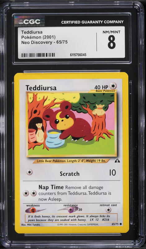 pokemon card teddiursa TCG Colorless Colorless Scratch (10) Weakness Fighting 2 Retreat Cost Pokmon TCG Spotlight: Teddiursa