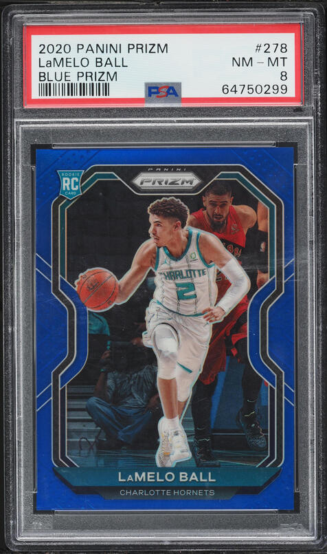 2020 Panini Prizm Silver LaMelo Ball ROOKIE #278 SGC 9.5 MINT+ on
