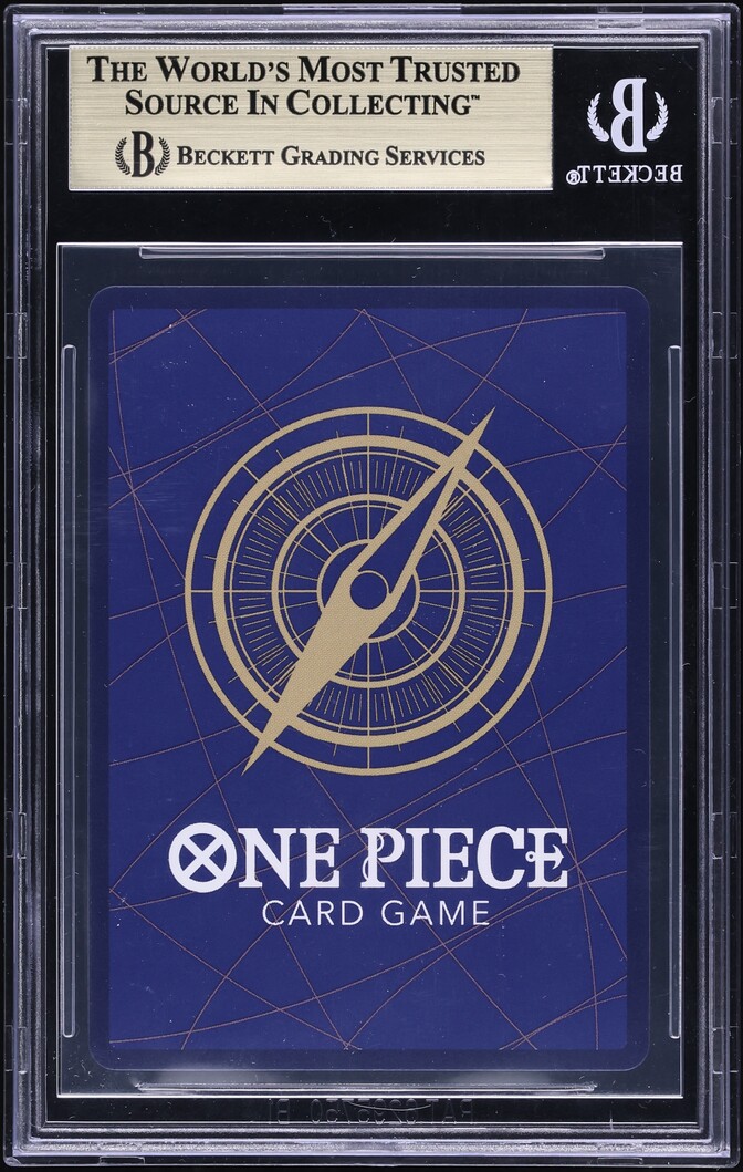 2025 One Piece Legacy Of The Master 3rd Anniversary Gold Foil Marshall D. Teach BGS 10 PRISTINE
