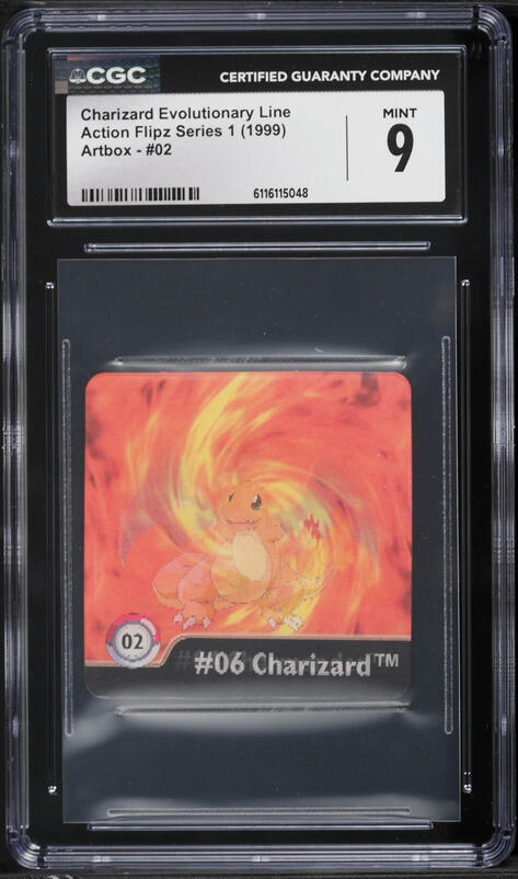 1999 Pokemon Artbox Action Flipz Series 1 Gengar Evolutionary Line