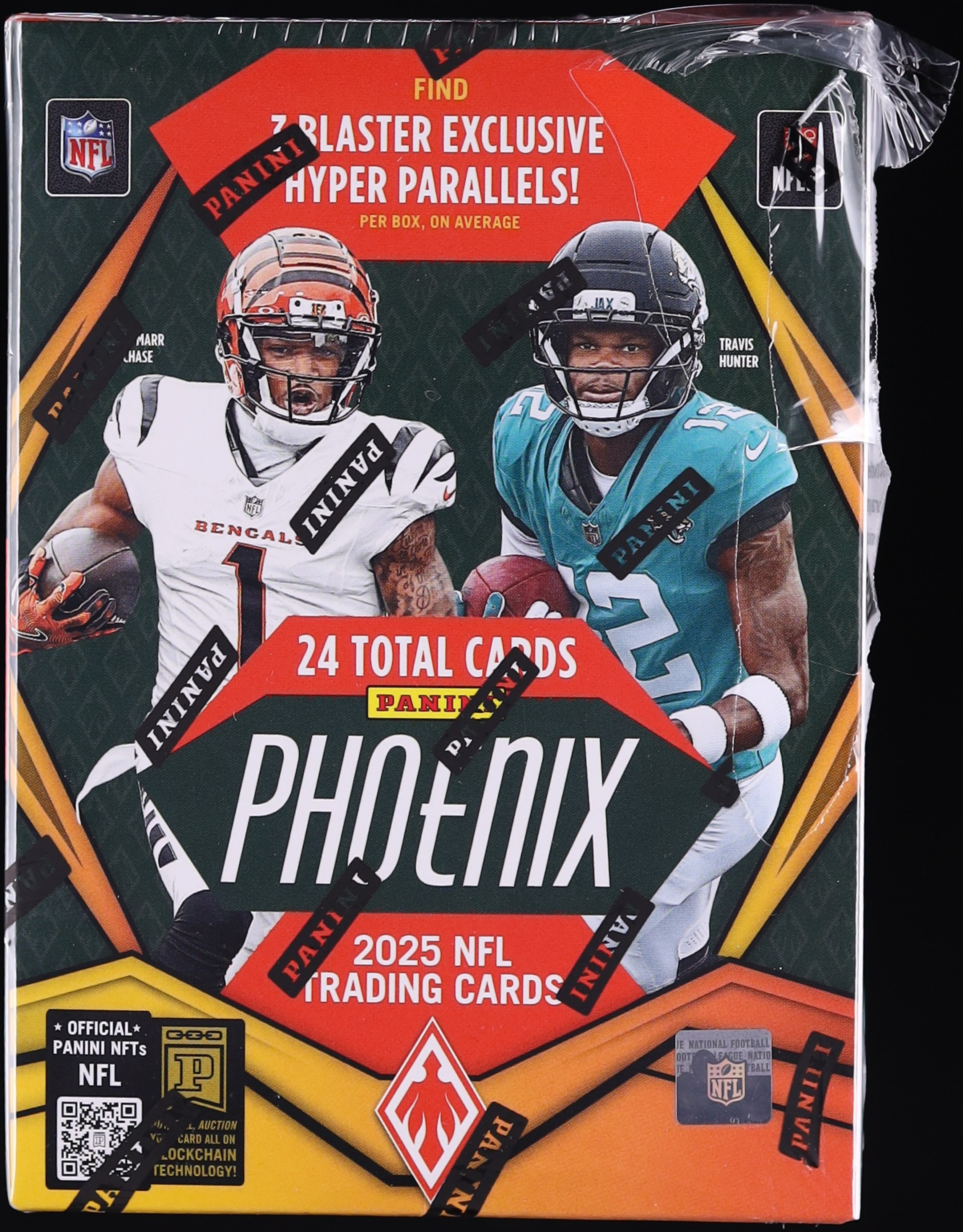 2025 Panini Phoenix Football Sealed Blaster Box, 6ct Packs on