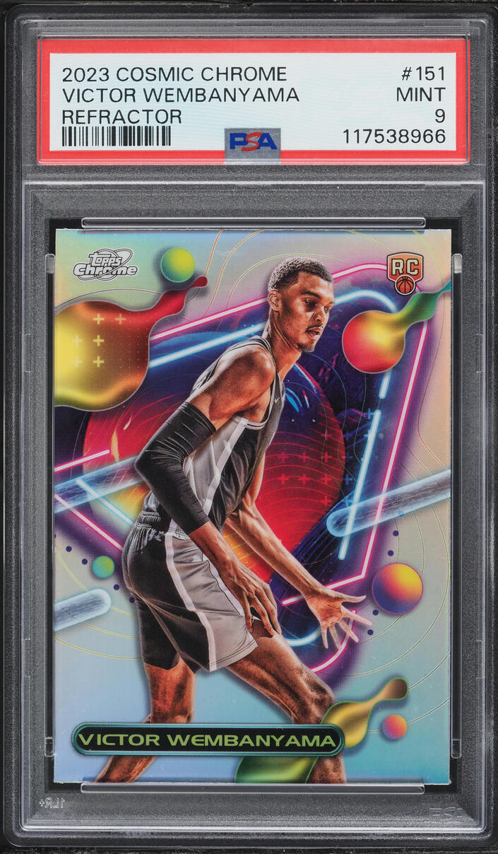 2023 Topps Cosmic Chrome Refractor Victor Wembanyama ROOKIE #151