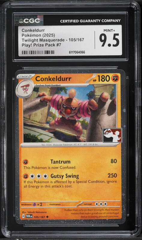 pokemon card conkeldurr 074/078 - Conkeldurr V Pokemon Card main image 0