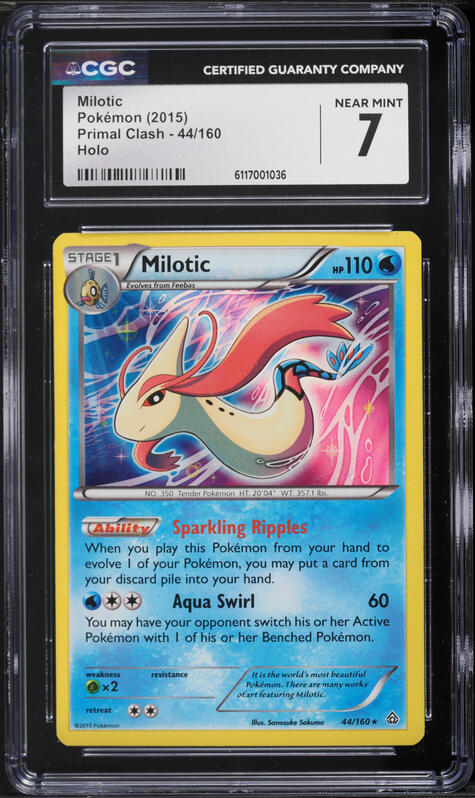 2005 Pokemon EX Emerald Reverse Holo Milotic #8 CGC 10 GEM MINT on Fanatics  Collect