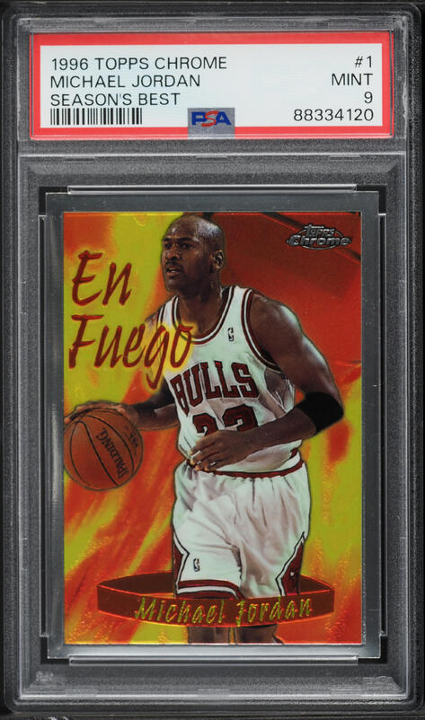 topps 96 michael jordan