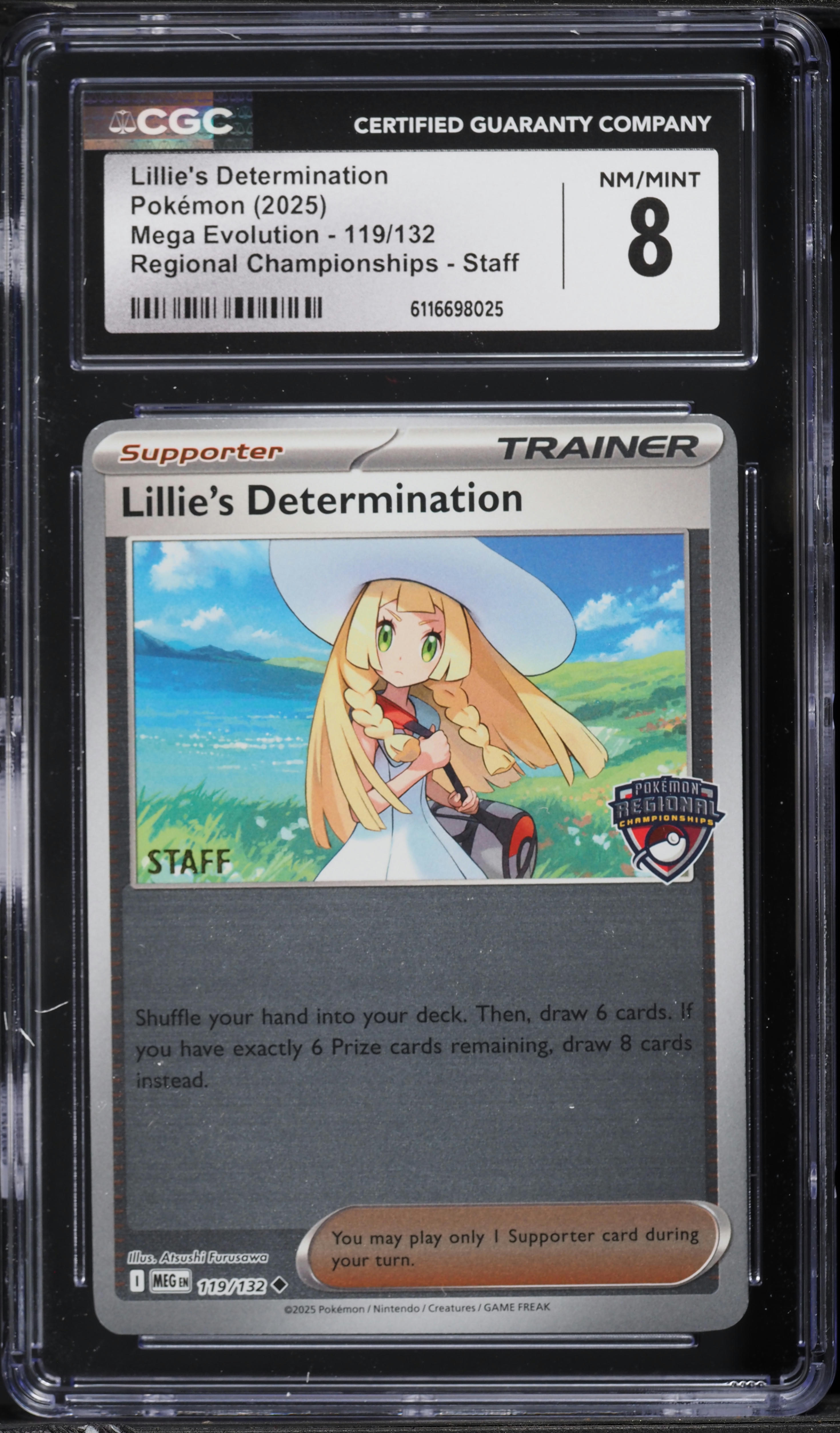 2025 Pokemon Mega Evolution Regional Championships Staff Lillie's