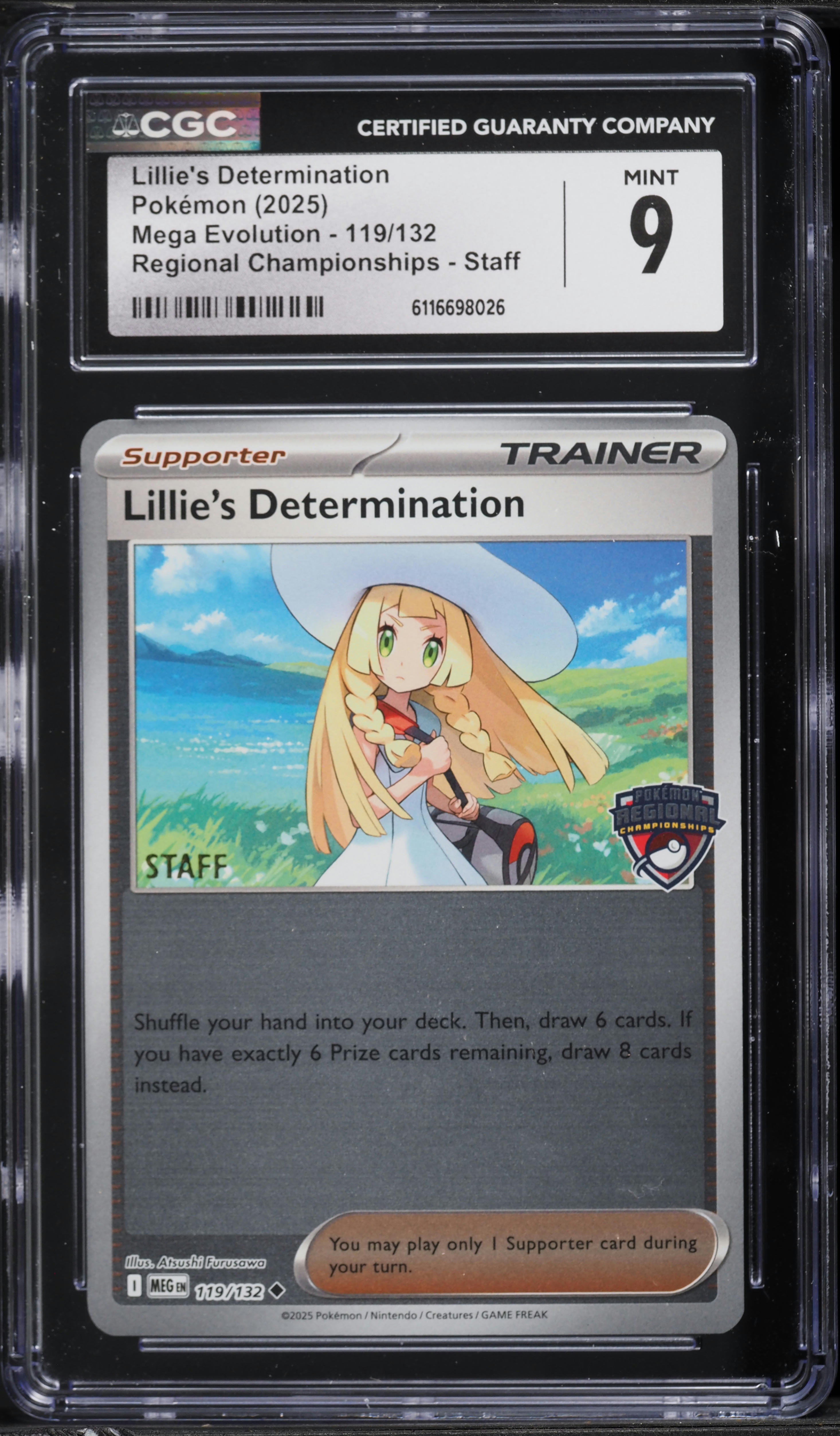 2025 Pokemon Mega Evolution Regional Championships Staff Lillie's