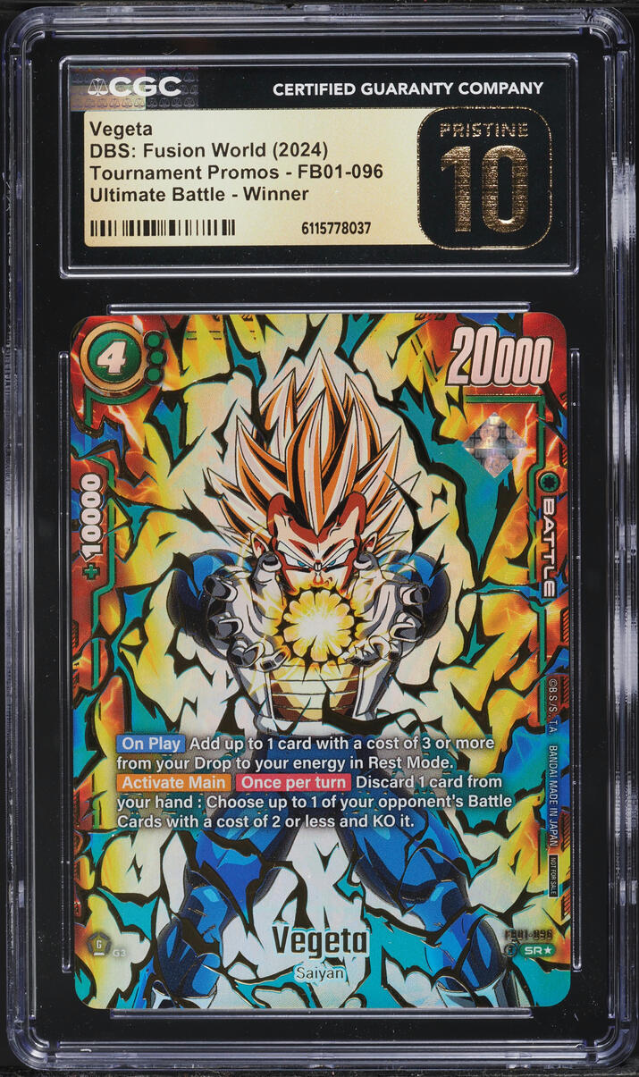 2024 DBS: Fusion World Tournament Ultimate Battle Winner Vegeta