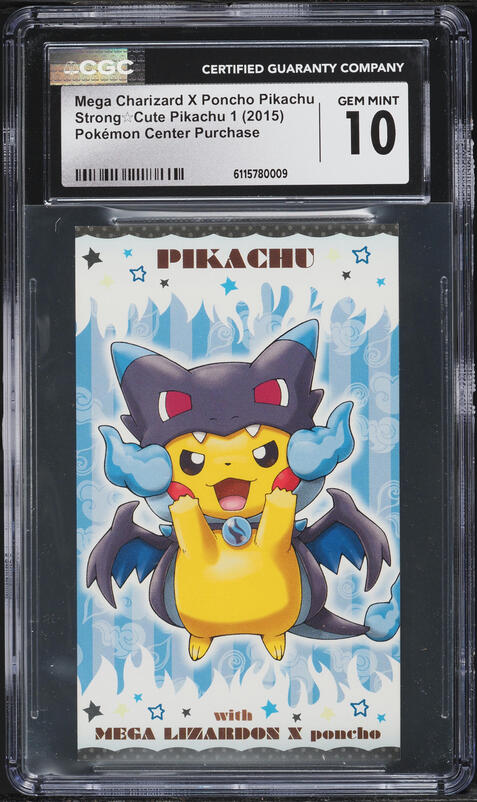 2015 Pokemon Art Academy Competition Ashley Pikachu BGS 9 MINT on