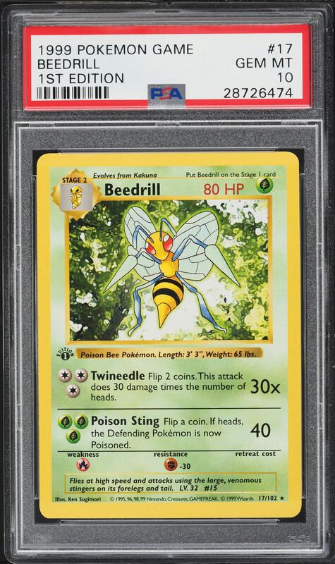 how much are 1999 pokemon cards worth Most valuable 1st Edition Checklist & Price Guide [LLL] Electric Shock (50) Flip a coin 1999 Pokmon 100% Complete Base