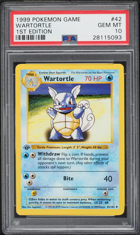 1999 Pokmon Fossil 1st Edition Complete Set, ALL PSA 10 GEM MINT on  Fanatics Collect
