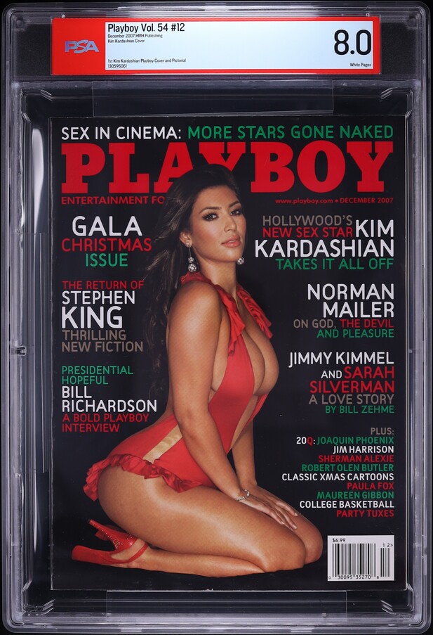 Playboy Vol. 54 #12 (HMH Publishing, 2007) PSA 8.0 White Pages