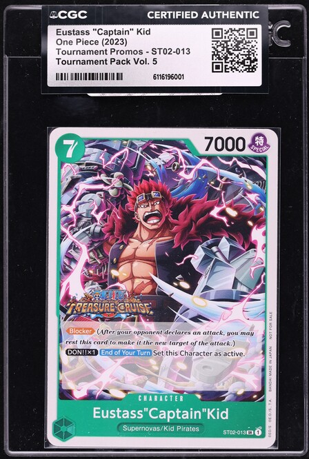 2023 One Piece Tournament Promos Tournament Pack Vol. 5 Eustass