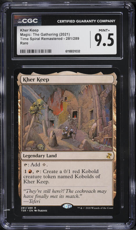 1994 Magic The Gathering MTG Legends Rohgahh Of Kher Keep PSA 9